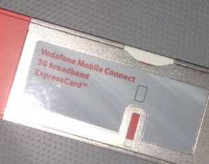 Vodafone SIM Card Position